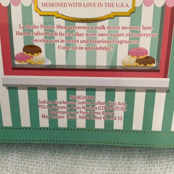 NEW La Petite Pastry Shop Ice Cream Trio Ice Pop Trio Bath Fizzies Two Boxes - Picture 8 of 12